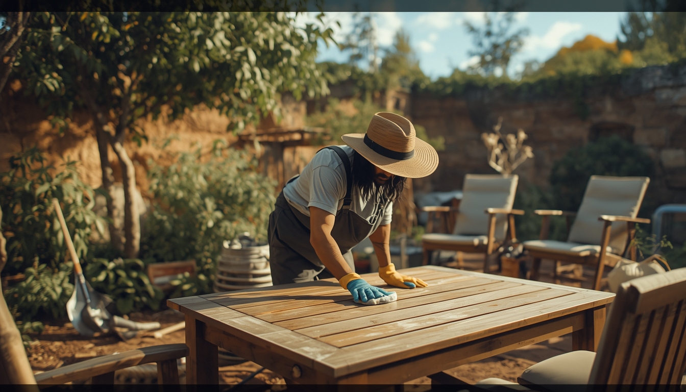 Squebleniz outdoor furniture maintenance